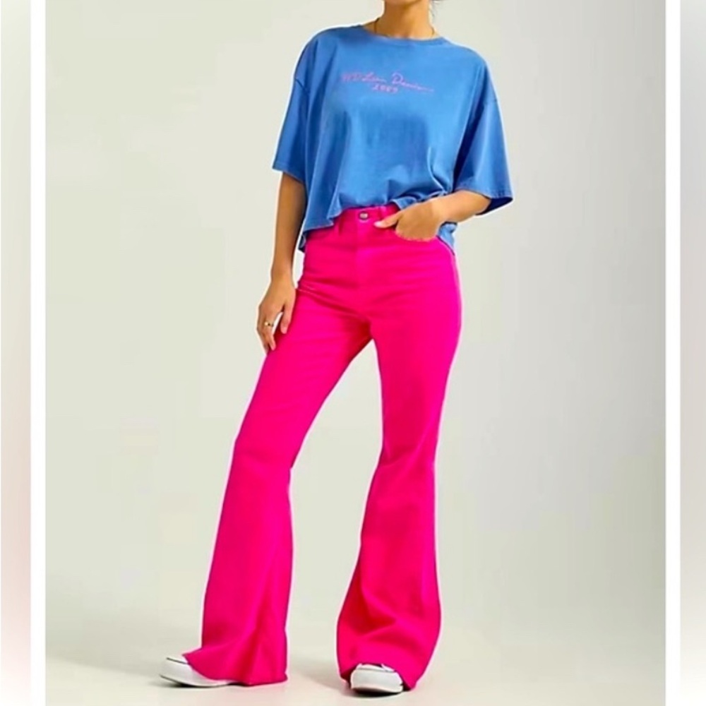 LEE High Rise Flare Jeans.